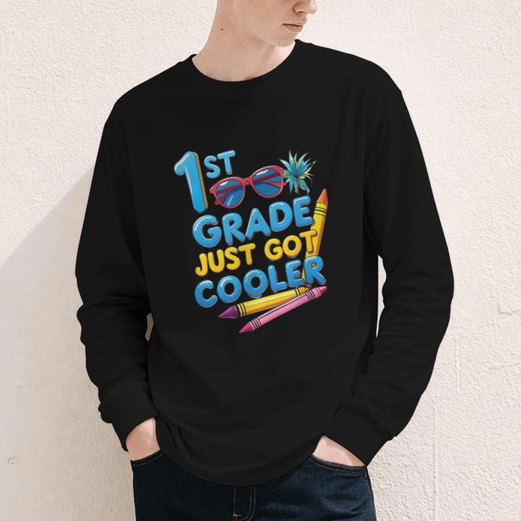 First Day Of First Grade Shirt Boys Girls Back To School Youth Long Sleeve Tee First Day Of First Grade Shirt Boys Girls Back To School Youth Long Sleeve Tee