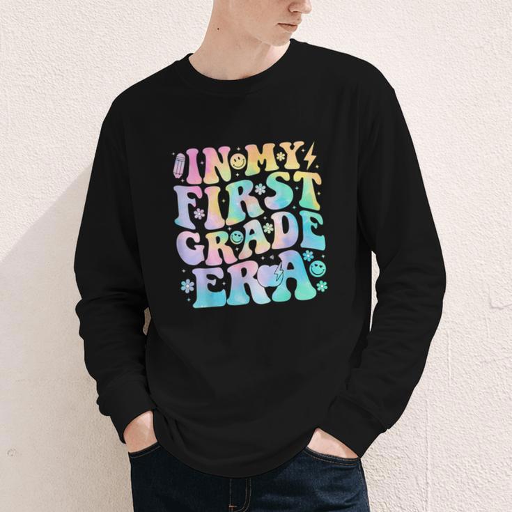 In My First Grade Era Girl Tie Dye 1st Grade Back To School Youth Long Sleeve Tee