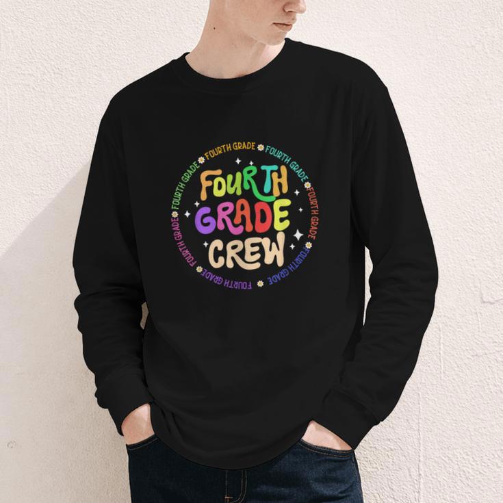 Fourth Grade Crew Back To School 4th Grade Team Youth Long Sleeve Tee Fourth Grade Crew Back To School 4th Grade Team Youth Long Sleeve Tee