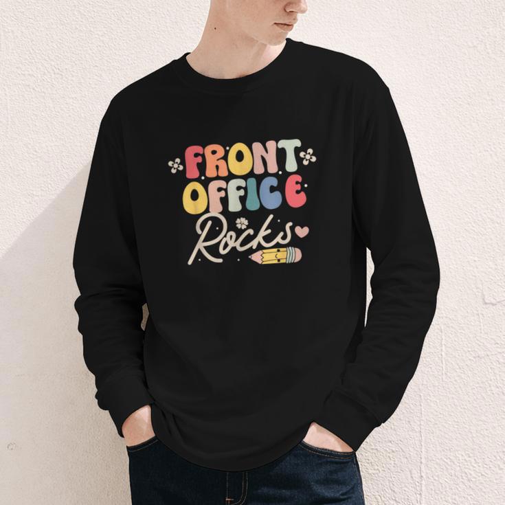 Front Office Rocks Back To School Secretary Admin Staff Tee Youth Long Sleeve Tee Front Office Rocks Back To School Secretary Admin Staff Tee Youth Long Sleeve Tee