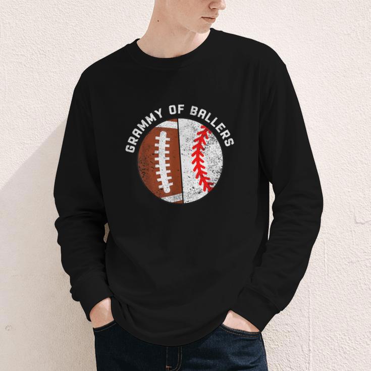 Grammy Of Ballers Football Baseball Grandma Grammy Youth Long Sleeve Tee Grammy Of Ballers Football Baseball Grandma Grammy Youth Long Sleeve Tee