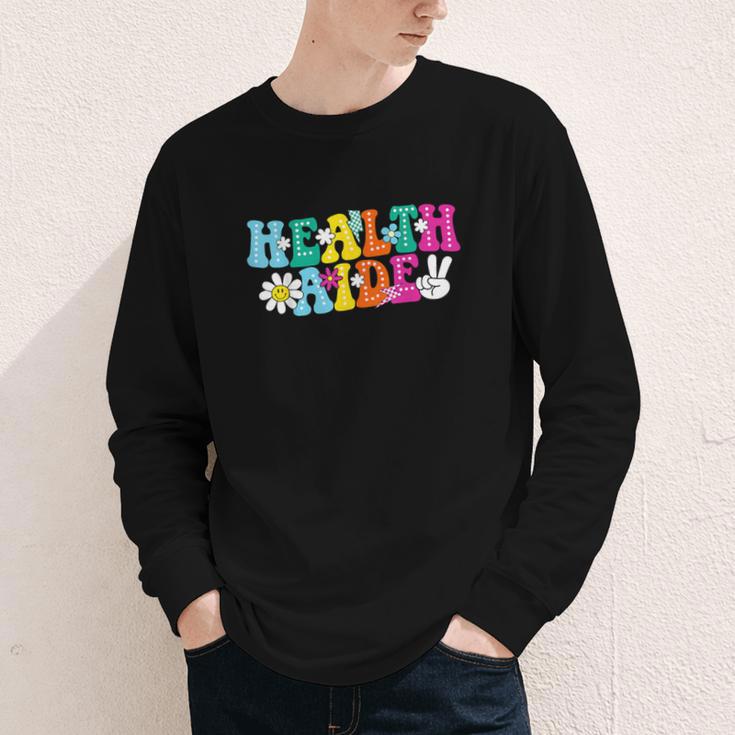 Health Aide Squad Admin Squad Back To School Youth Long Sleeve Tee