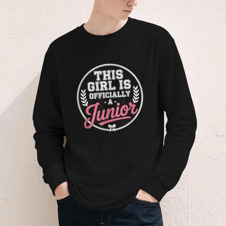 Highschool Girls Back To School 2025 First Day A Junior Youth Long Sleeve Tee Highschool Girls Back To School 2025 First Day A Junior Youth Long Sleeve Tee