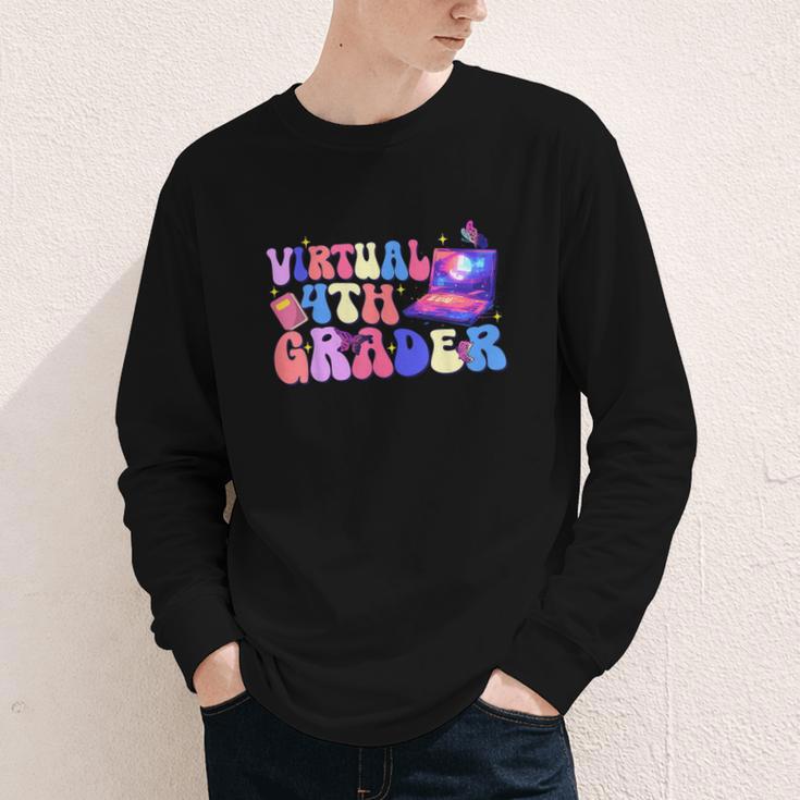 Homeschool 4th Grade Virtual 4th Grader Back To School Youth Long Sleeve Tee Homeschool 4th Grade Virtual 4th Grader Back To School Youth Long Sleeve Tee
