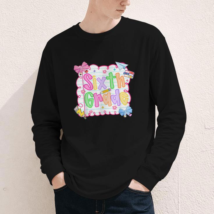 HUGvyn Back To School Youth Long Sleeve Tee