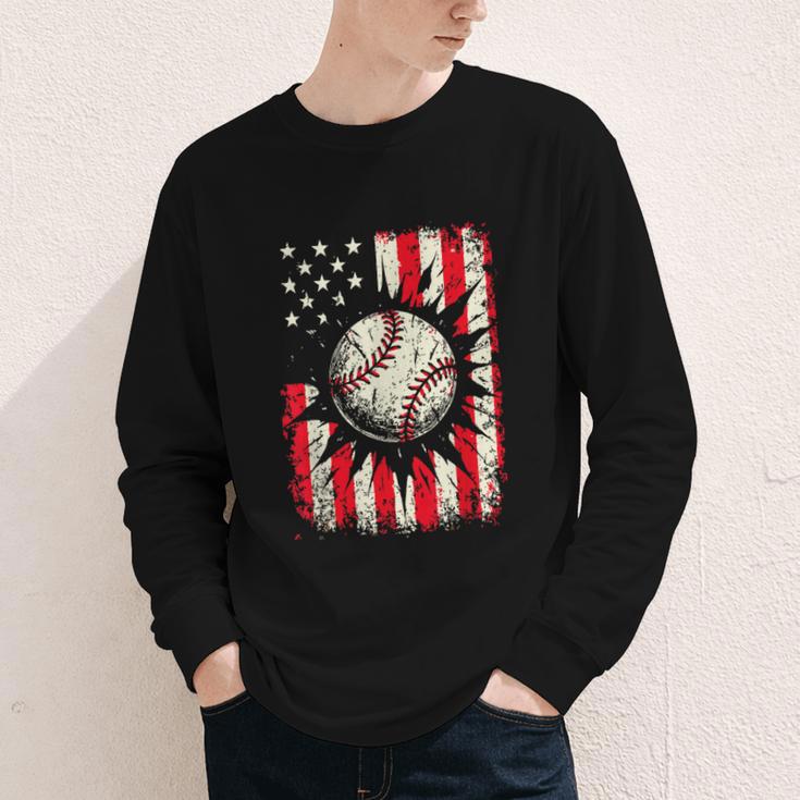 Ice Cream Baseball Drip Respect The Drip Youth Boy Baseball Youth Long Sleeve Tee