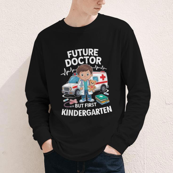 Kids Future Doctor Kindergarten Student Back To School Boy Kids Youth Long Sleeve Tee Kids Future Doctor Kindergarten Student Back To School Boy Kids Youth Long Sleeve Tee
