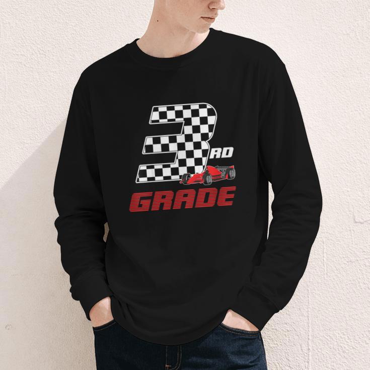 Kids Race Car 3rd Third Grade Boys Cars Lovers Back To School Youth Long Sleeve Tee Kids Race Car 3rd Third Grade Boys Cars Lovers Back To School Youth Long Sleeve Tee