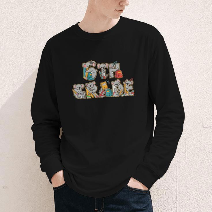 Koala Sixth Grade Back To School Kids Boys Girls Youth Long Sleeve Tee Koala Sixth Grade Back To School Kids Boys Girls Youth Long Sleeve Tee
