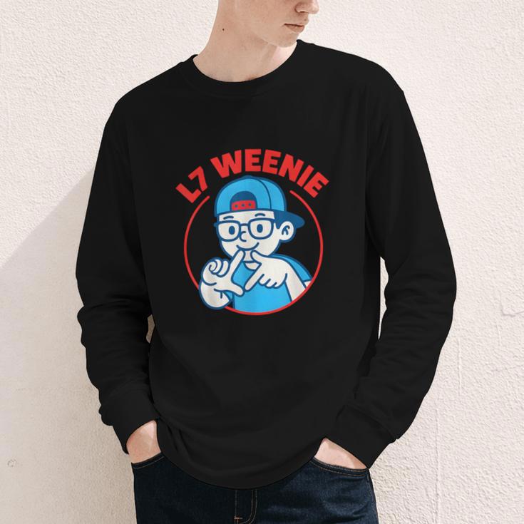 L7 Weenie Baseball Softball Youth Long Sleeve Tee