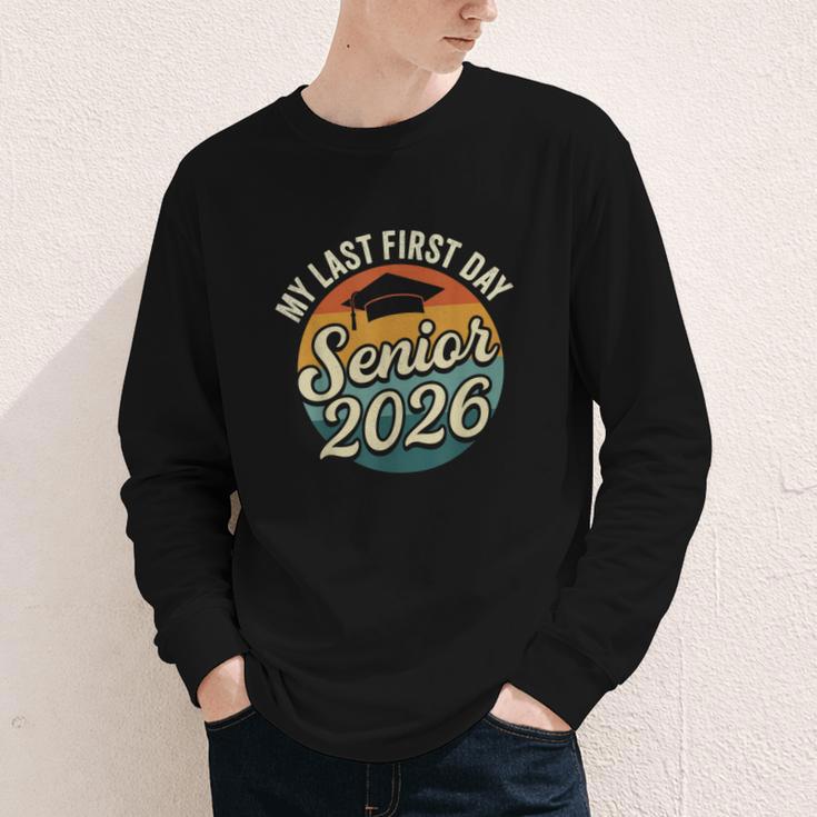 My Last First Day Senior 2026 Back To School Class Of 2026 Youth Long Sleeve Tee My Last First Day Senior 2026 Back To School Class Of 2026 Youth Long Sleeve Tee