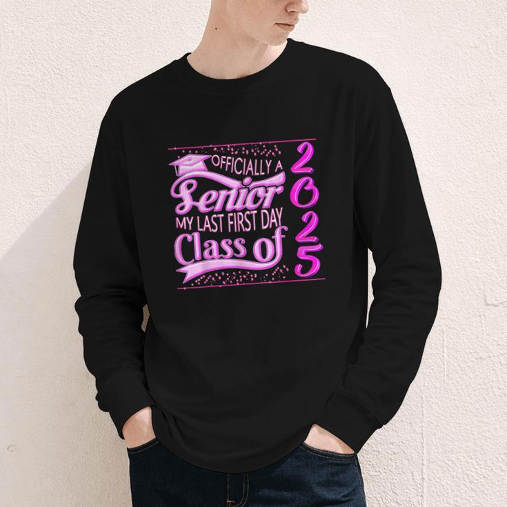 My Last First Day Senior Back To School 2025 Class Of 2025 Youth Long Sleeve Tee My Last First Day Senior Back To School 2025 Class Of 2025 Youth Long Sleeve Tee