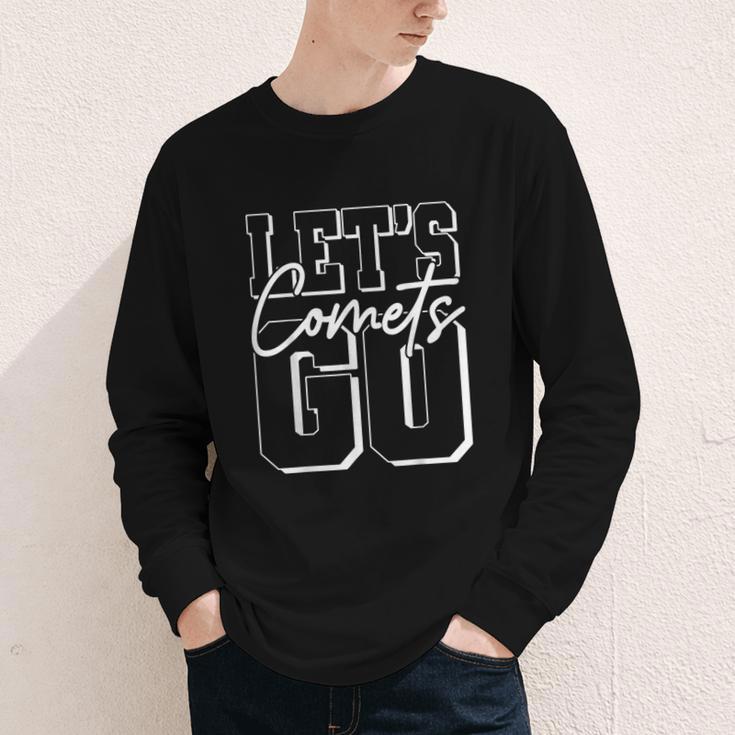 Let's Go Comets Back To School Spirit Youth Long Sleeve Tee Let's Go Comets Back To School Spirit Youth Long Sleeve Tee