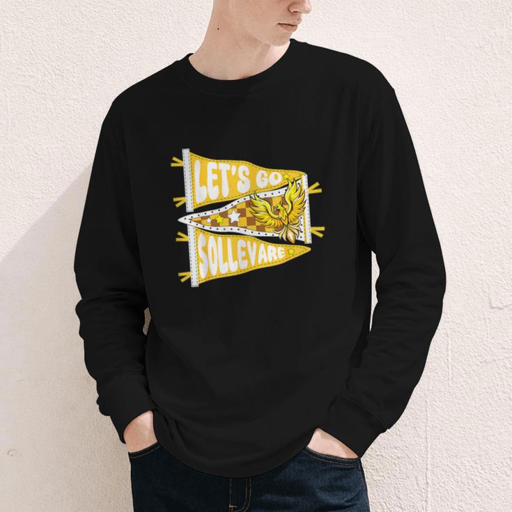 Let's Go Sollevare Uplift Back To School Spirit Youth Long Sleeve Tee Let's Go Sollevare Uplift Back To School Spirit Youth Long Sleeve Tee