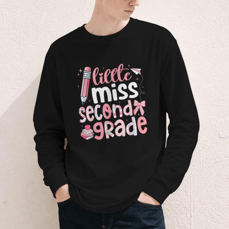 Little Miss Second Grade Back To School 2nd Grader Student Youth Long Sleeve Tee Little Miss Second Grade Back To School 2nd Grader Student Youth Long Sleeve Tee