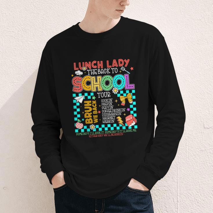 Lunch Lady Back To School Tour Cooking Worker Cafeteria Crew Youth Long Sleeve Tee Lunch Lady Back To School Tour Cooking Worker Cafeteria Crew Youth Long Sleeve Tee