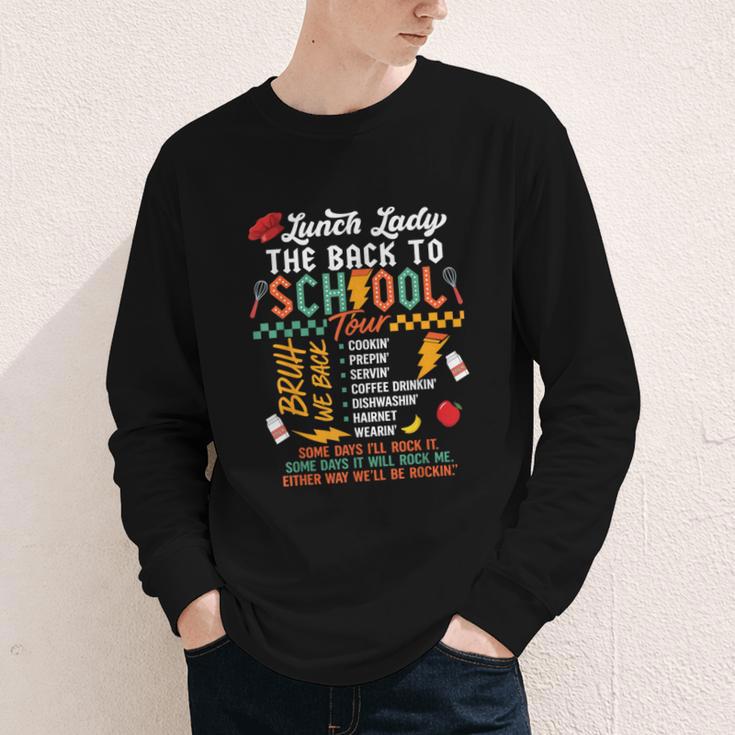 Lunch Lady Back To School Tour Youth Long Sleeve Tee Lunch Lady Back To School Tour Youth Long Sleeve Tee