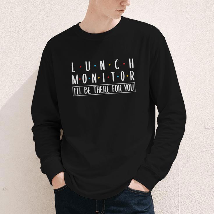 Lunch Monitor School Cafeteria Back To School Canteen Youth Long Sleeve Tee Lunch Monitor School Cafeteria Back To School Canteen Youth Long Sleeve Tee
