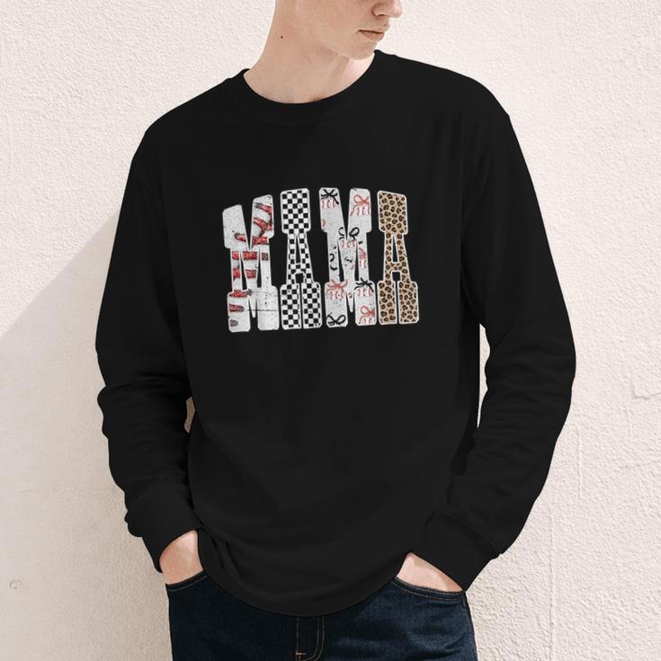 Mama Baseball Season Happy Game Day Trendy Sports Mom Youth Long Sleeve Tee Mama Baseball Season Happy Game Day Trendy Sports Mom Youth Long Sleeve Tee