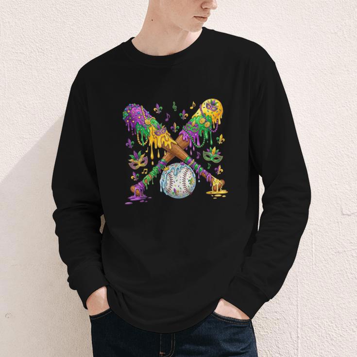 Mardi Gras Baseball Drip Shirt Cool Dripping Baseball Drip Youth Long Sleeve Tee Mardi Gras Baseball Drip Shirt Cool Dripping Baseball Drip Youth Long Sleeve Tee