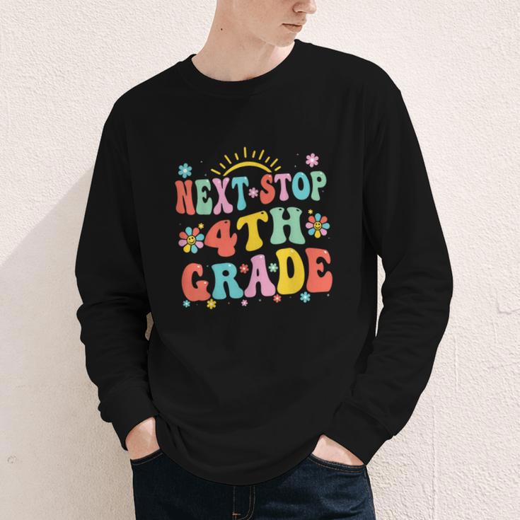 Next Stop 4th Grade Graduation To Forth Grade Back To School Youth Long Sleeve Tee Next Stop 4th Grade Graduation To Forth Grade Back To School Youth Long Sleeve Tee