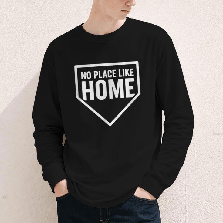 No Place Like Home Baseball Home Plate Youth Long Sleeve Tee No Place Like Home Baseball Home Plate Youth Long Sleeve Tee