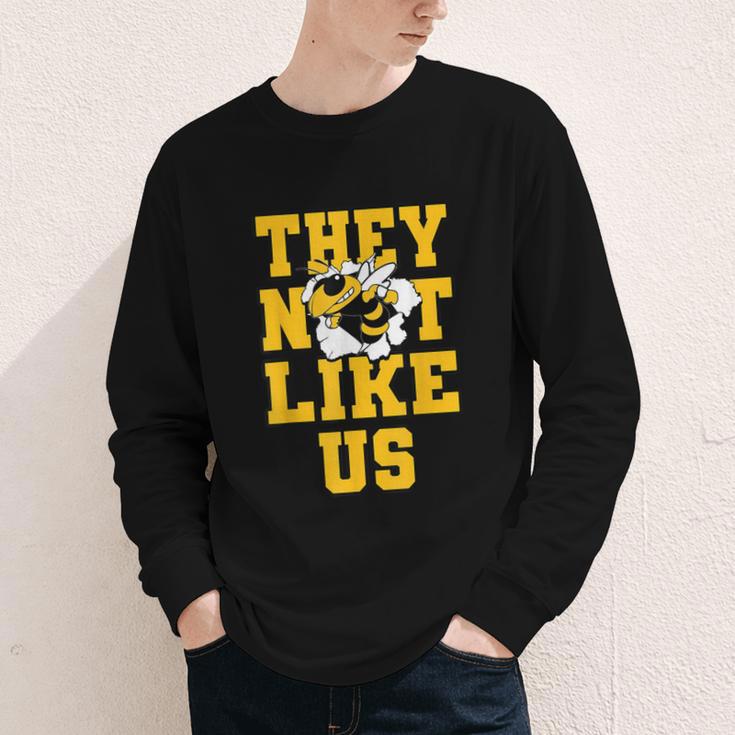 Not Like Hornets Back To School Spirit GY Youth Long Sleeve Tee Not Like Hornets Back To School Spirit GY Youth Long Sleeve Tee