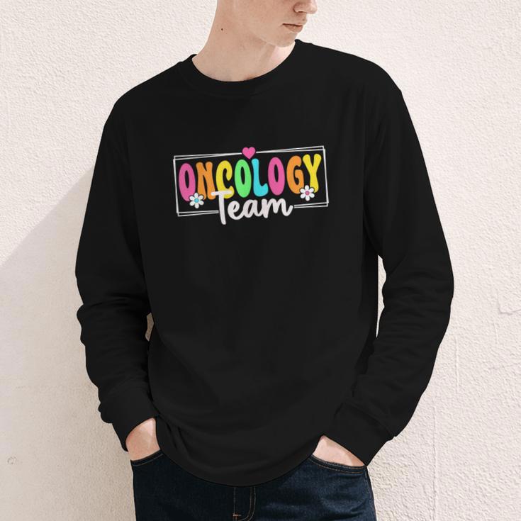 Oncology Team Nurse Back To School Nursing Nurse Squad Youth Long Sleeve Tee