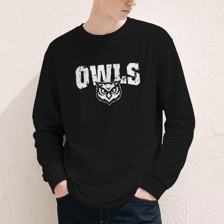 Owls Back To School Spirit Youth Long Sleeve Tee Owls Back To School Spirit Youth Long Sleeve Tee