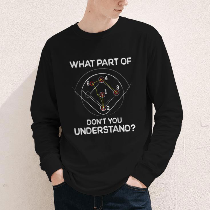 What Part Of Dont You Understand 6432 Baseball Youth Long Sleeve Tee What Part Of Dont You Understand 6432 Baseball Youth Long Sleeve Tee
