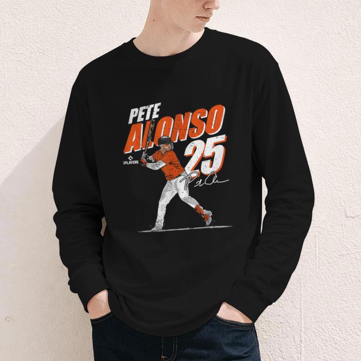 Pete Alonso Baltimore Baseball Players MLBPAL201M Youth Long Sleeve Tee Pete Alonso Baltimore Baseball Players MLBPAL201M Youth Long Sleeve Tee