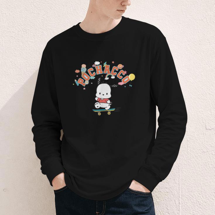Pochacco Back To School Youth Long Sleeve Tee Pochacco Back To School Youth Long Sleeve Tee