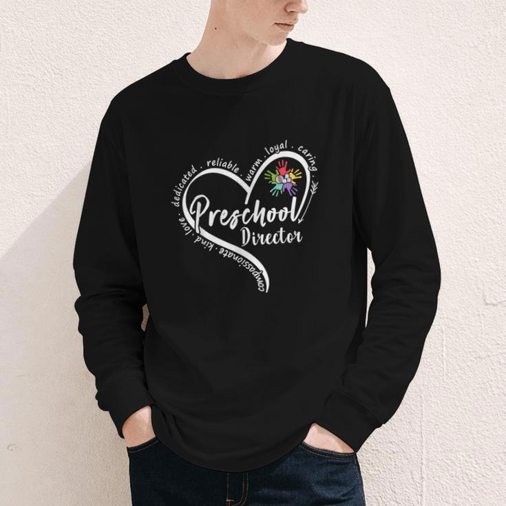 Preschool Director Assistant Back To School Daycare Thank Youth Long Sleeve Tee Preschool Director Assistant Back To School Daycare Thank Youth Long Sleeve Tee