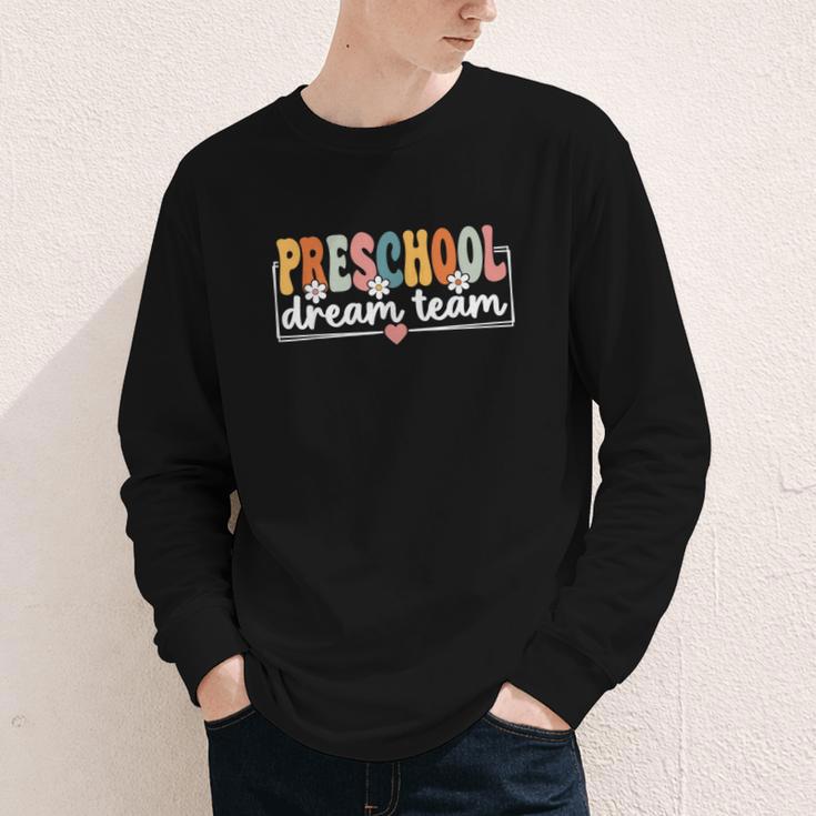 Preschool Dream Team Back To School Preschool Team Youth Long Sleeve Tee