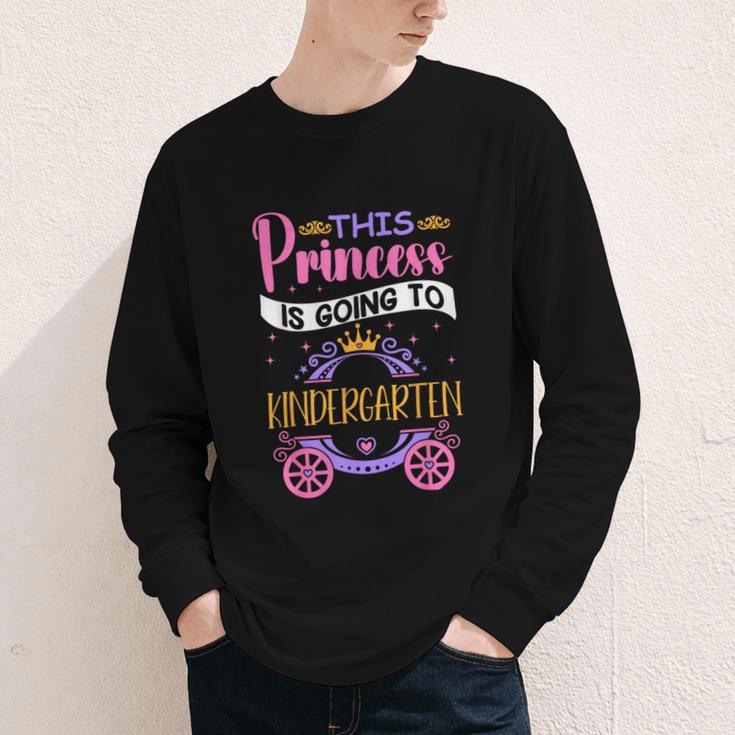 This Princess Is Going To Kindergarten Back To School Girl Youth Long Sleeve Tee This Princess Is Going To Kindergarten Back To School Girl Youth Long Sleeve Tee