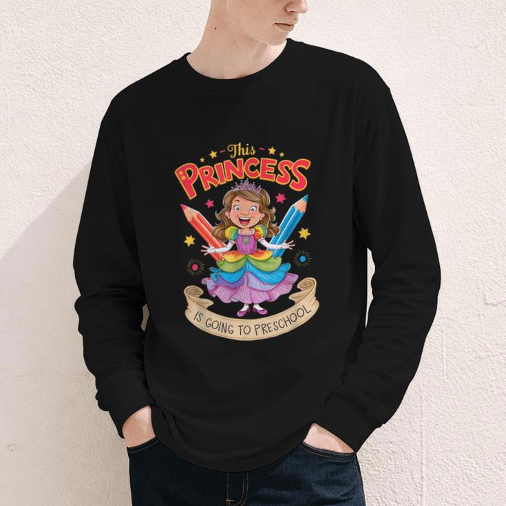 This Princess Is Going To Preschool Back To School Youth Long Sleeve Tee This Princess Is Going To Preschool Back To School Youth Long Sleeve Tee