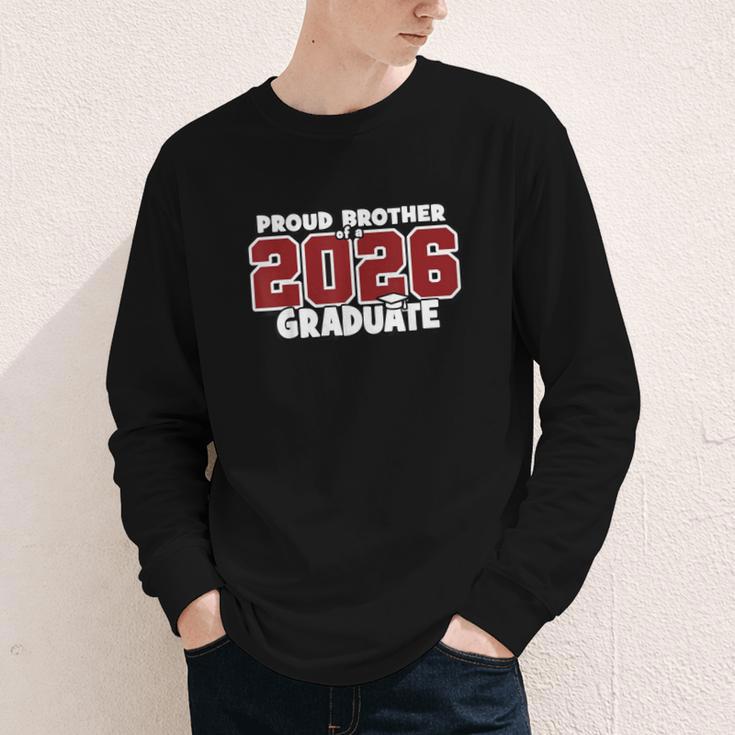 Proud Brother Of 2026 Graduate Matching Back To School M Youth Long Sleeve Tee Proud Brother Of 2026 Graduate Matching Back To School M Youth Long Sleeve Tee