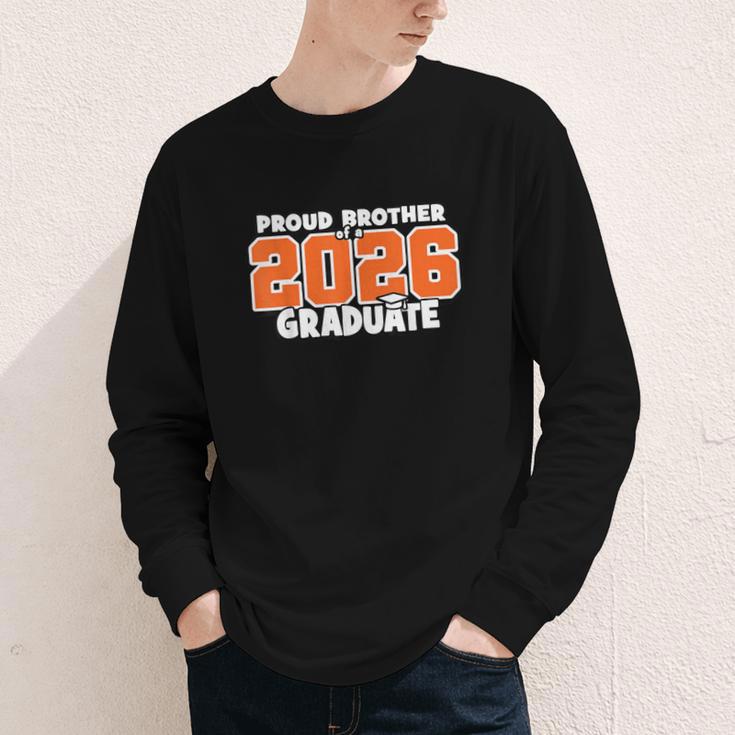 Proud Brother Of 2026 Graduate Matching Back To School O Youth Long Sleeve Tee