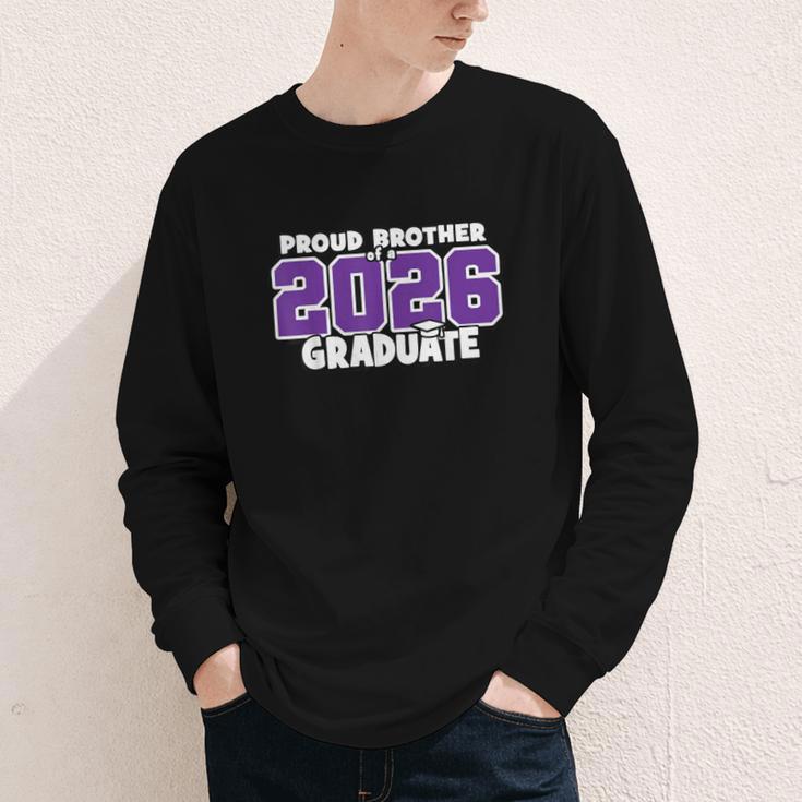 Proud Brother Of 2026 Graduate Matching Back To School P Youth Long Sleeve Tee Proud Brother Of 2026 Graduate Matching Back To School P Youth Long Sleeve Tee