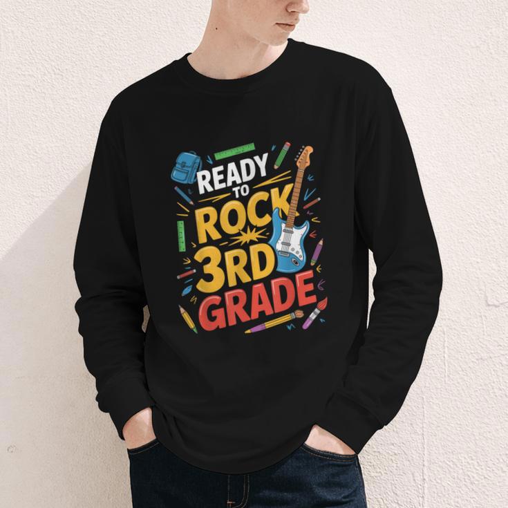 Ready To Rock 3rd Grade Music Back To School Youth Long Sleeve Tee Ready To Rock 3rd Grade Music Back To School Youth Long Sleeve Tee