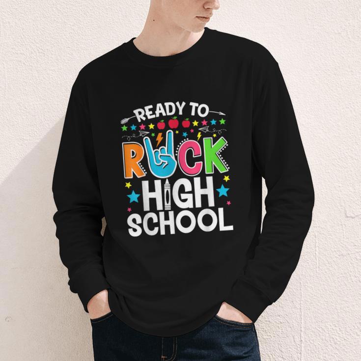 Ready To Rock High School First Day Back To School Youth Long Sleeve Tee Ready To Rock High School First Day Back To School Youth Long Sleeve Tee