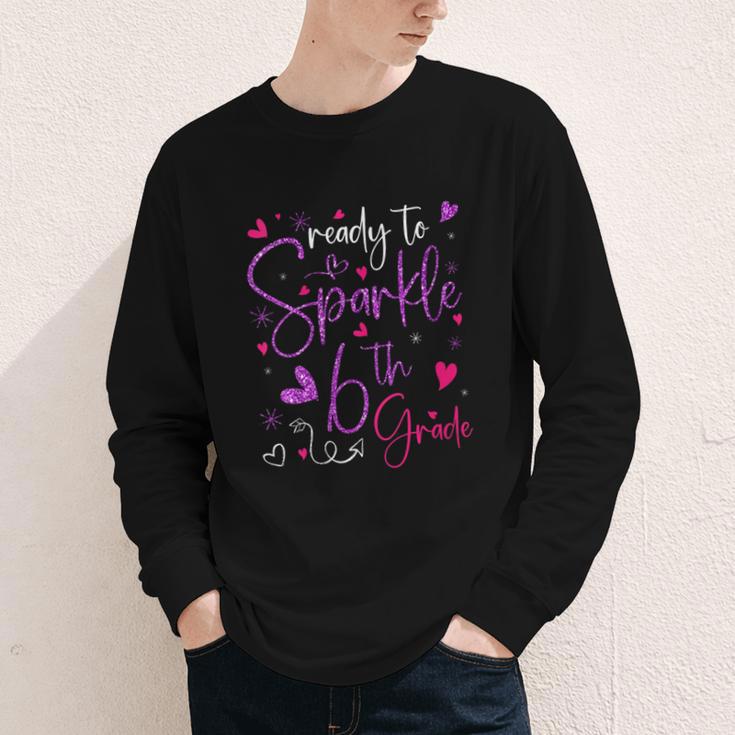 Ready To Sparkle 6th Grade Back To School For Girls Youth Long Sleeve Tee Ready To Sparkle 6th Grade Back To School For Girls Youth Long Sleeve Tee