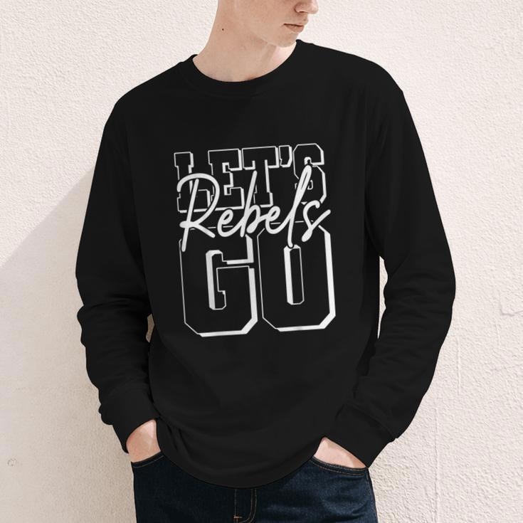 Rebels Back To School Spirit Youth Long Sleeve Tee
