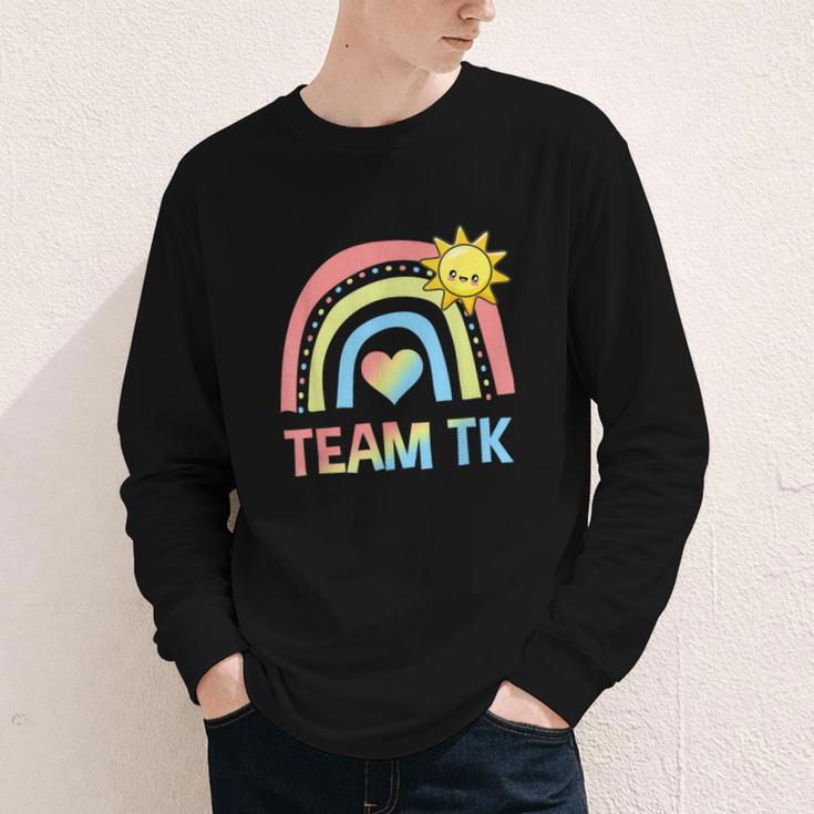Retro Team TK Back To School Transitional Kindergarten Youth Long Sleeve Tee Retro Team TK Back To School Transitional Kindergarten Youth Long Sleeve Tee