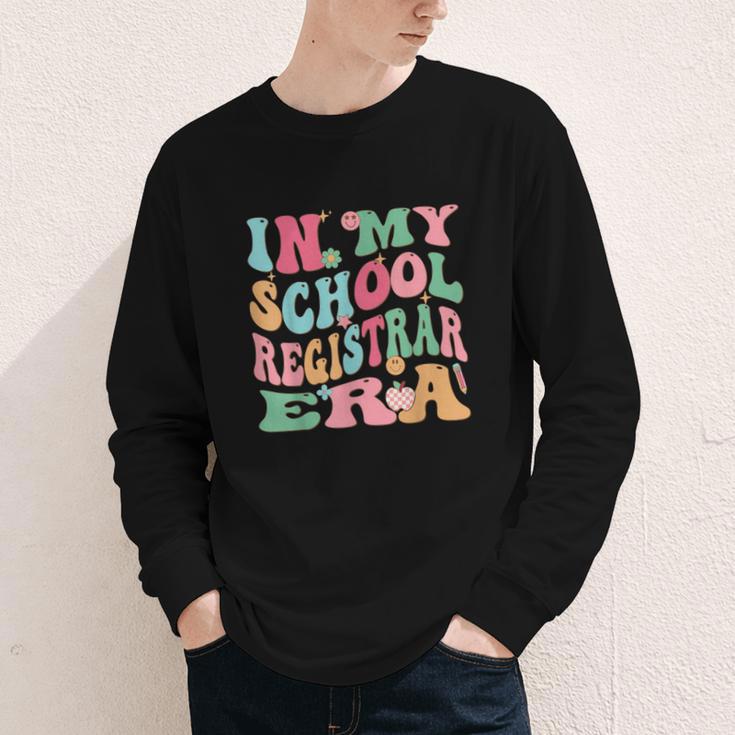 In My School Registrar Era Retro Back To School Youth Long Sleeve Tee In My School Registrar Era Retro Back To School Youth Long Sleeve Tee