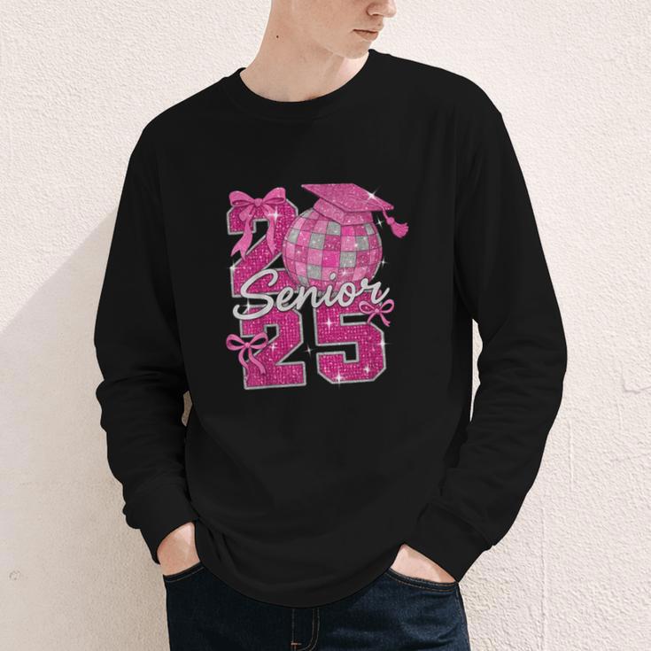 Senior 2025 Class Of 2025 Bows Back To School 2025 Youth Long Sleeve Tee Senior 2025 Class Of 2025 Bows Back To School 2025 Youth Long Sleeve Tee