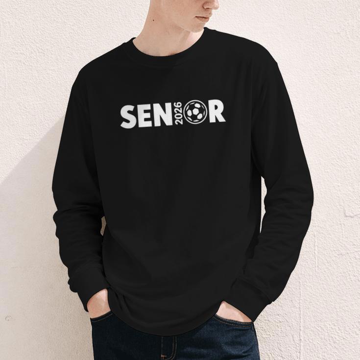 Senior Soccer 2026 Class Of 2026 Graduate Fun Back To School Youth Long Sleeve Tee Senior Soccer 2026 Class Of 2026 Graduate Fun Back To School Youth Long Sleeve Tee