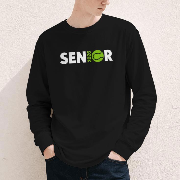 Senior Tennis 2026 Class Of 2026 Graduate Back To School Fun Youth Long Sleeve Tee Senior Tennis 2026 Class Of 2026 Graduate Back To School Fun Youth Long Sleeve Tee