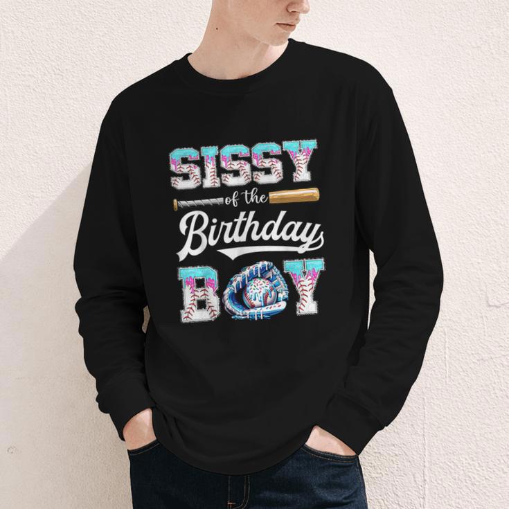 Sissy Of The Birthday Boy Baseball Ice Cream Drip Matching Youth Long Sleeve Tee Sissy Of The Birthday Boy Baseball Ice Cream Drip Matching Youth Long Sleeve Tee