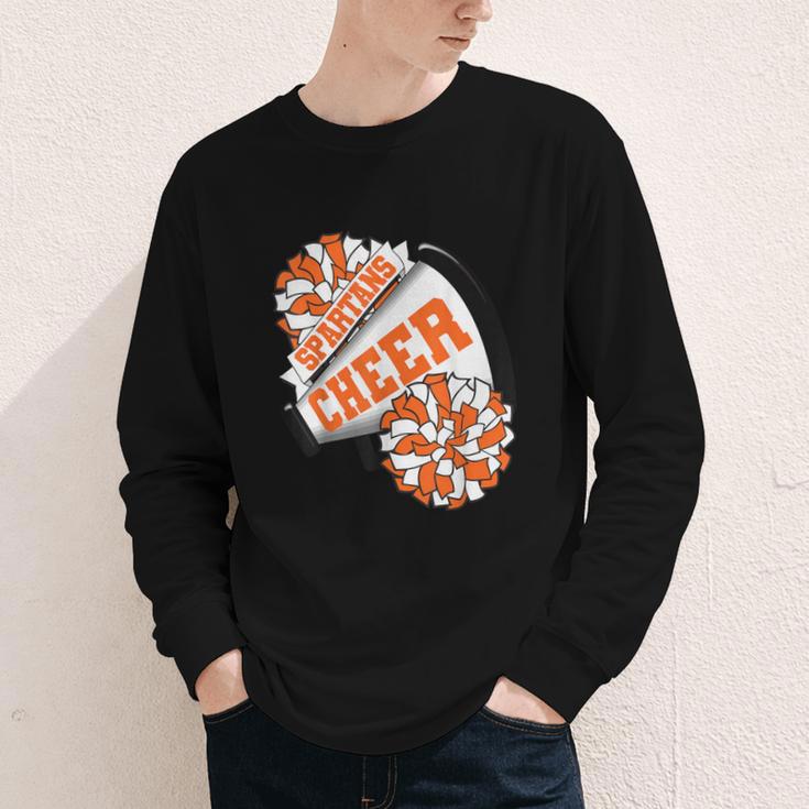 Spartans Cheer Back To School Cheerleading Spirit O Youth Long Sleeve Tee Spartans Cheer Back To School Cheerleading Spirit O Youth Long Sleeve Tee
